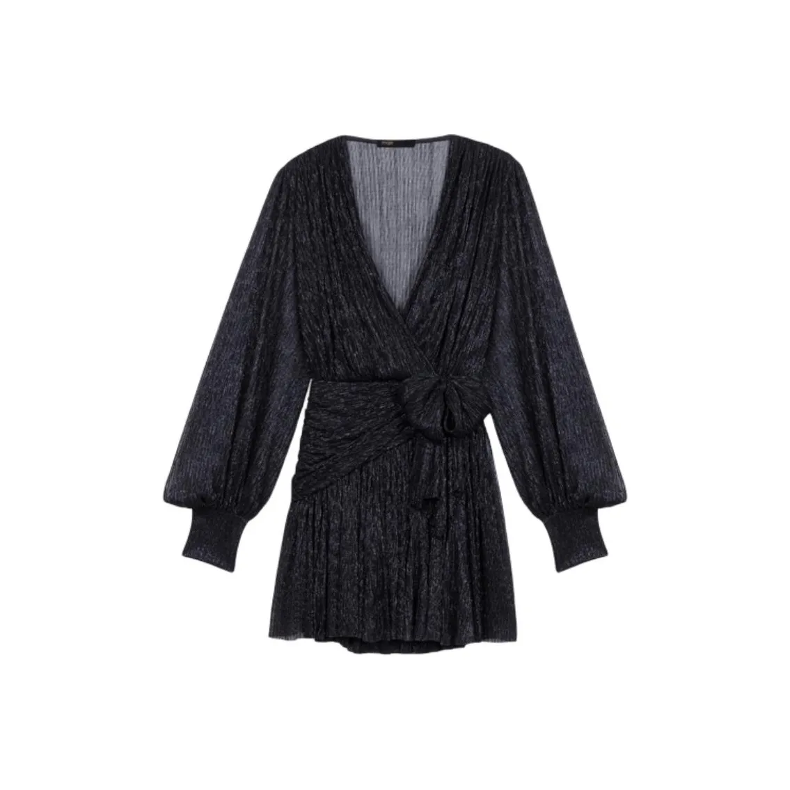 Maje Bow detail Mini Dress