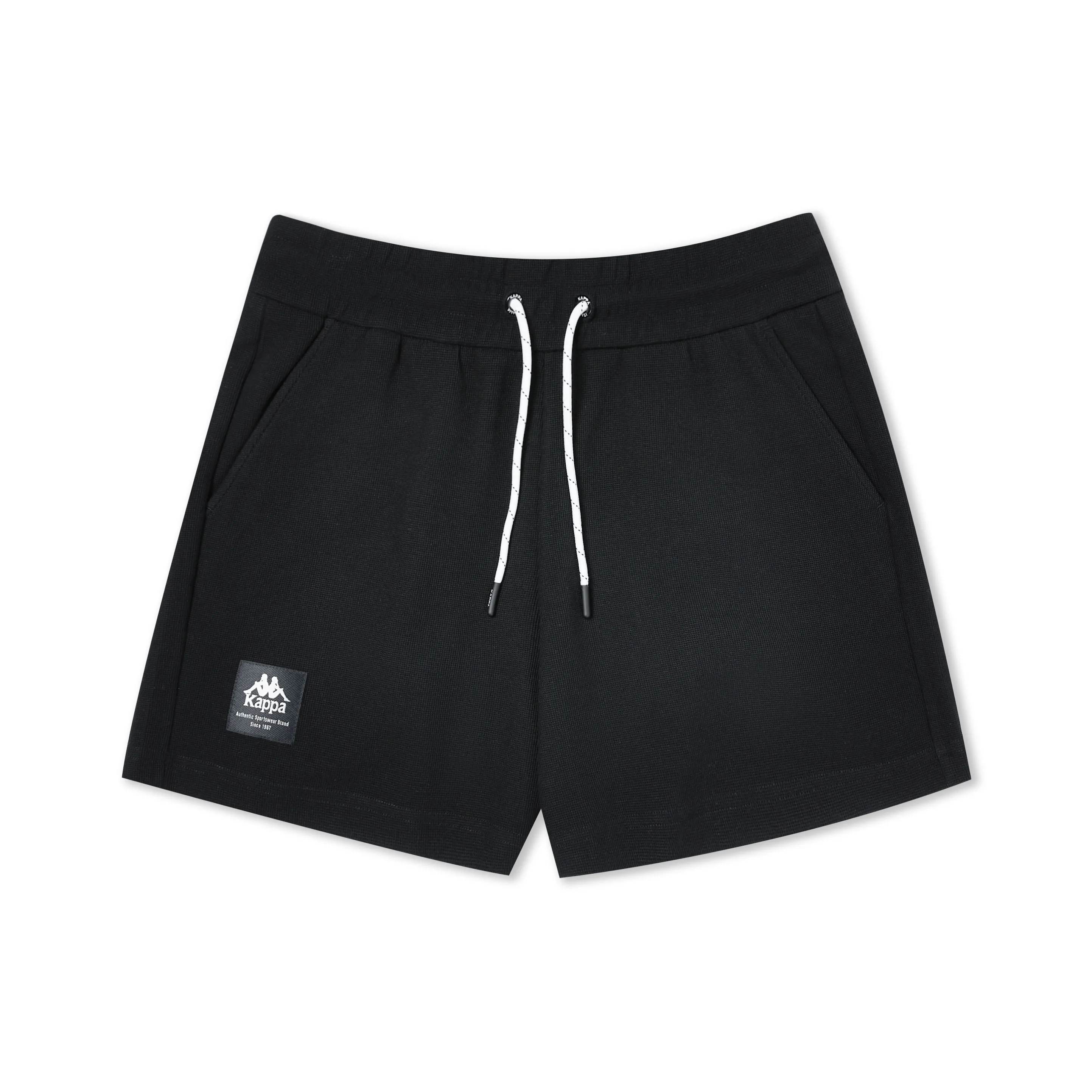 KAPPA Повседневные шорты Женские Черные