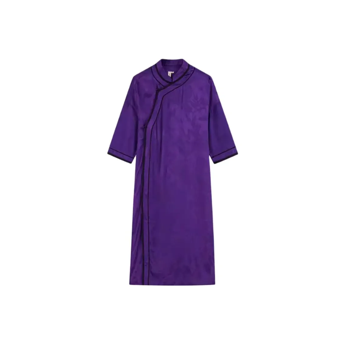 Ginger Long-Sleeved Dresses Women's Dark Reddish Purple