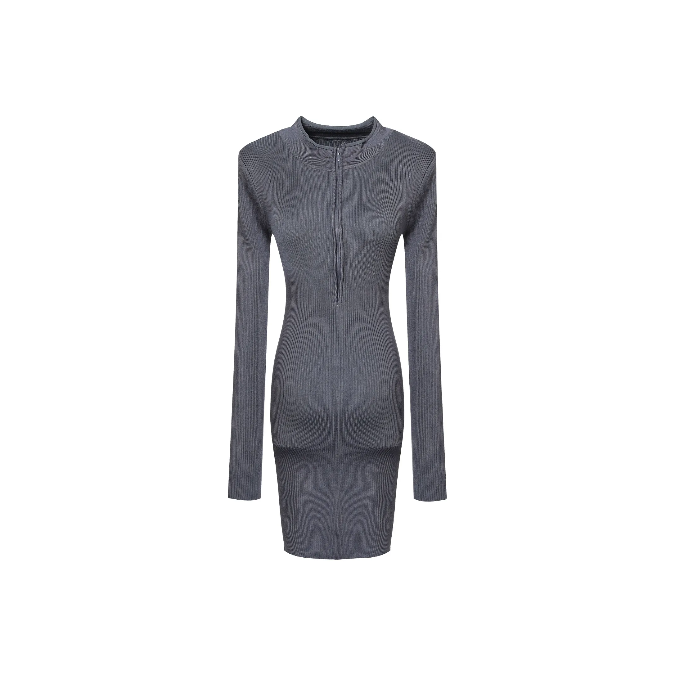 AURORA MUSE Длинное платье с длинными рукавами женское