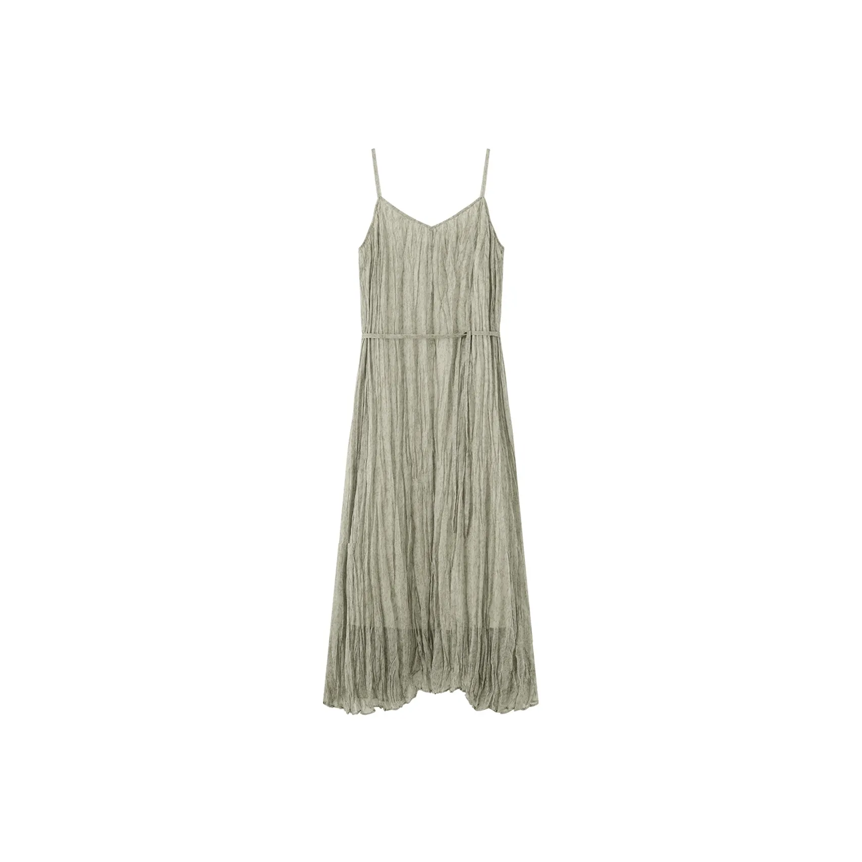 THE SEA LIFE Slip Dress Women's Shimmer Green