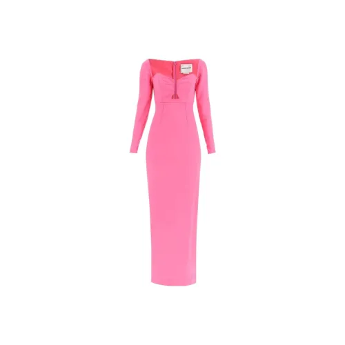 ROLAND MOURET Розовый Женские Длинные Платья с Рукавами
