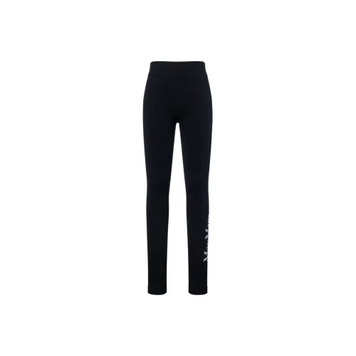 MaxMara Черные Женские Леггинсы