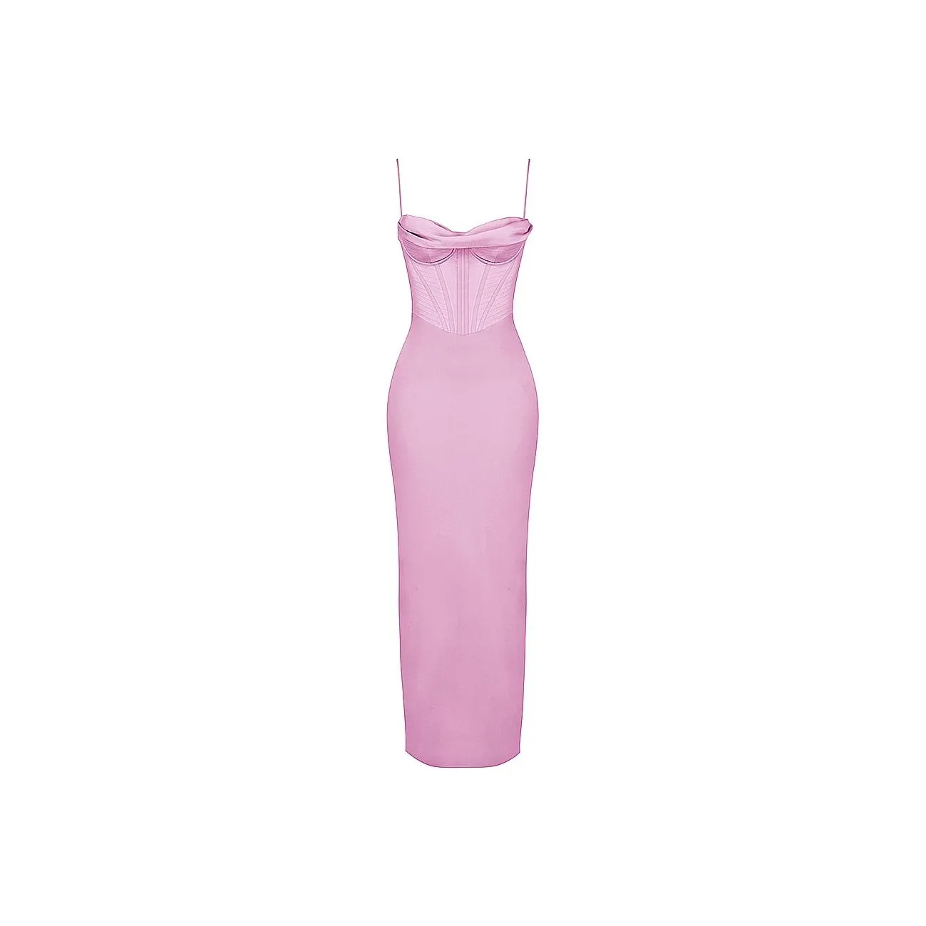 HOUSE OF CB CHARMAINE Slip Dress Women's Pink/Pink