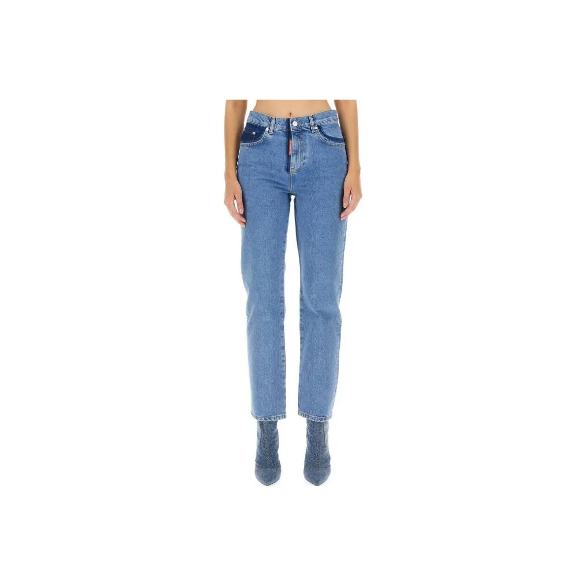 MOSCHINO Jeans Straight Leg Jeans