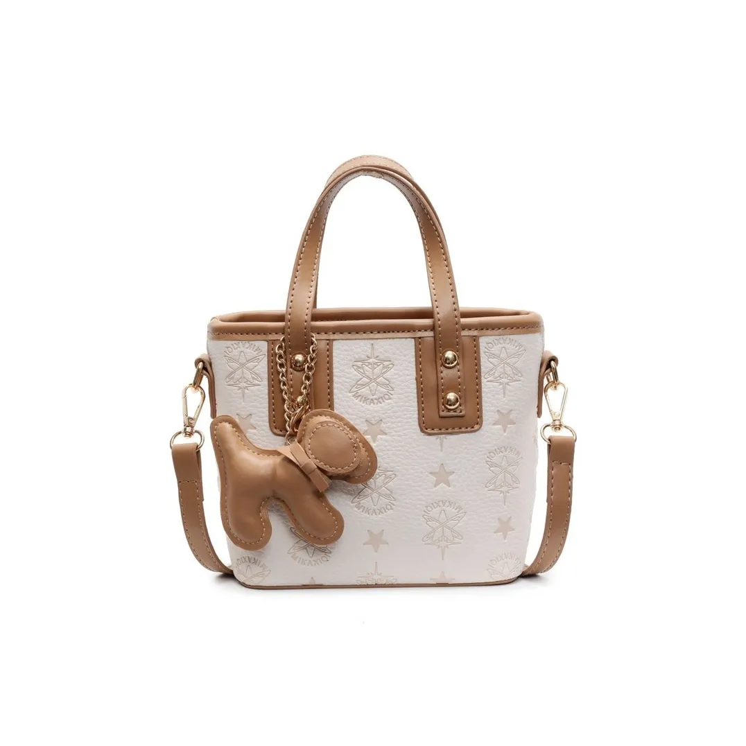 FCTOSSR ПУ (полиуретан) Сумка Стандартная Женская Хаки Белый Черный Розовый