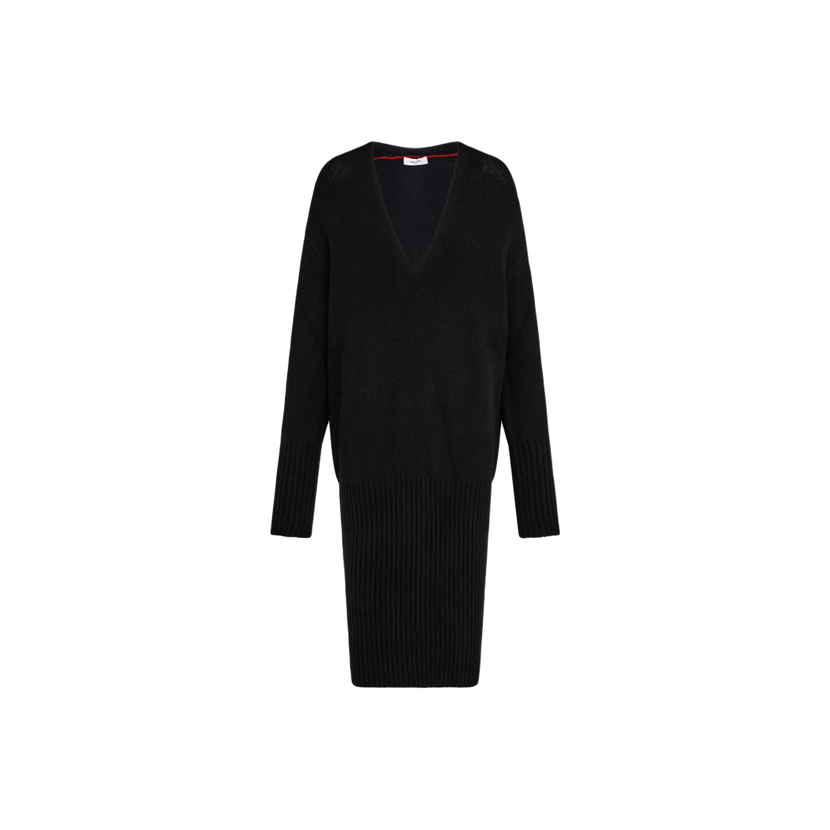 Ferragamo Long-Sleeved Dresses Women's Black