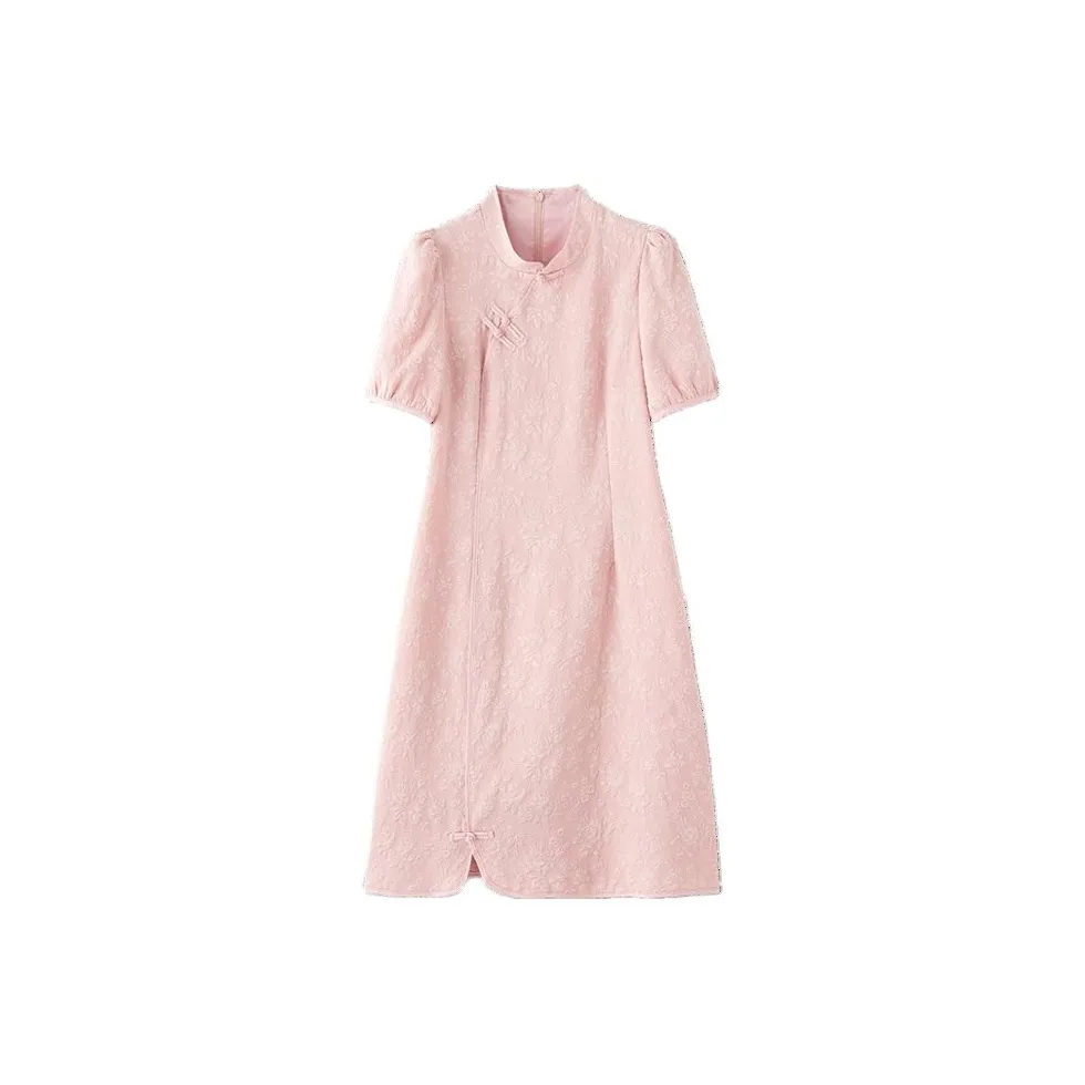 PIERRE CARDIN Short Sleeved Dresses Women's Pink