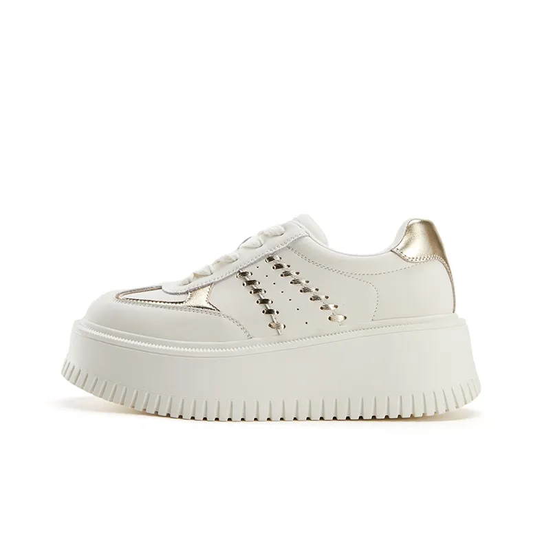 Marie Claire Low Top Skateboard Shoes Women's Ceramic Ivory