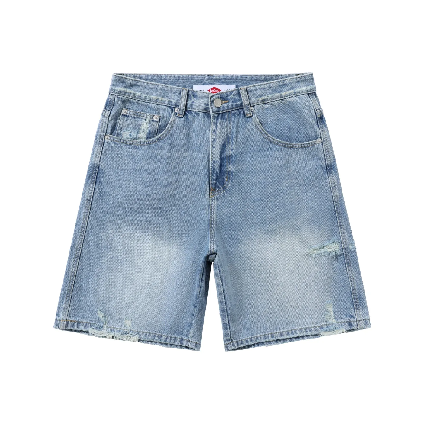 Lee Cooper Светло-Синие Мужские Джинсовые Шорты