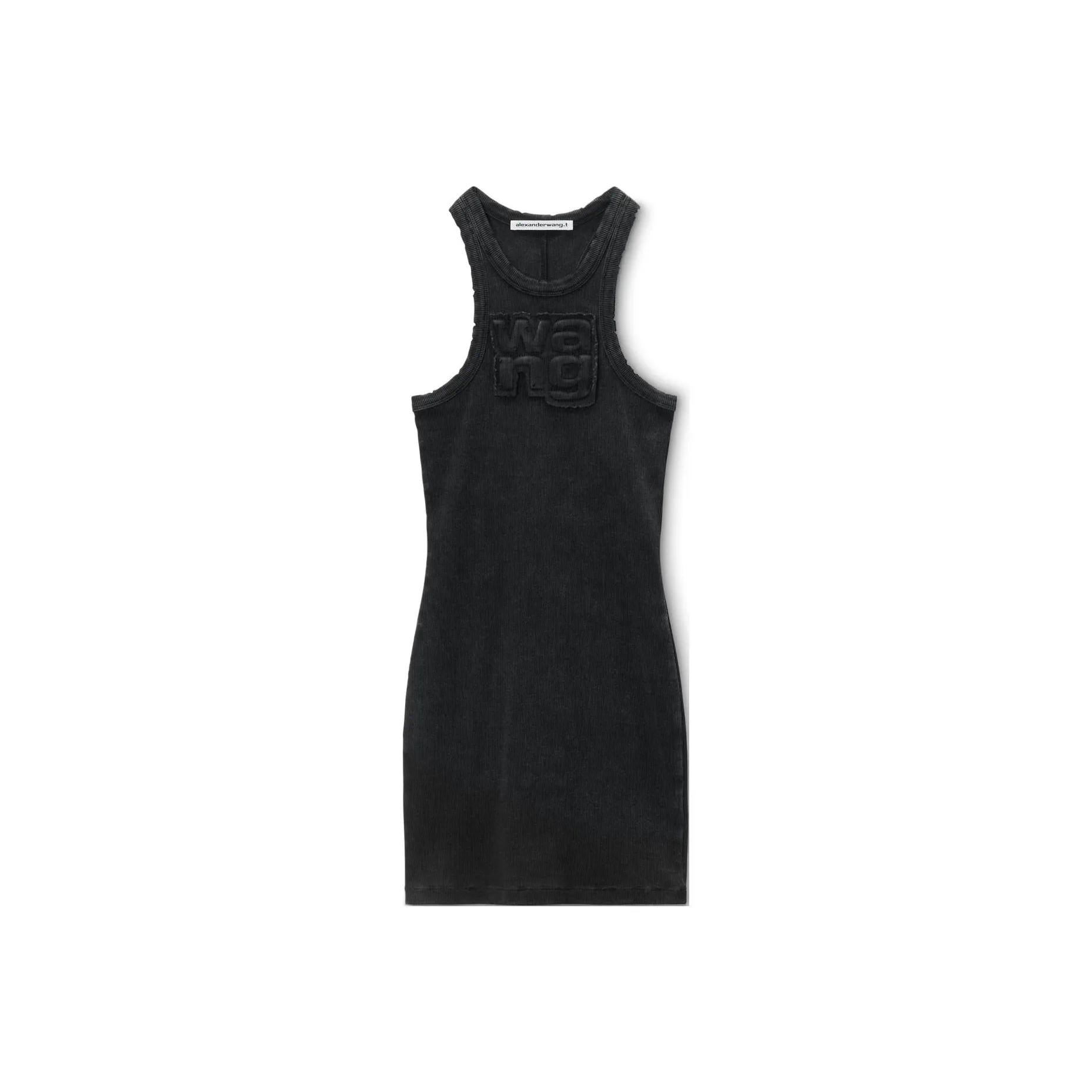 Alexander Wang FW24 Без рукавов Платье Женское Черное