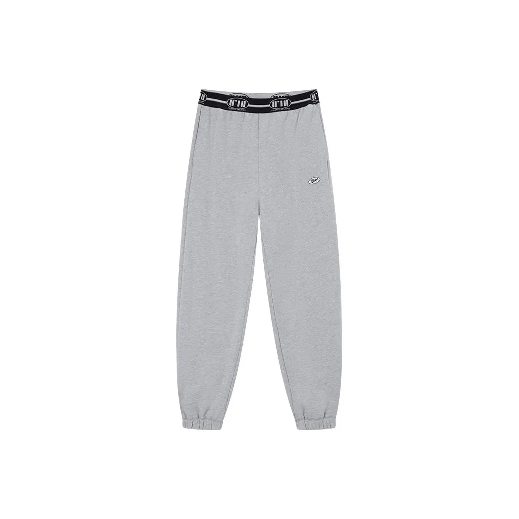 URLAZH Knitted Sports Pants Women's Light Gray