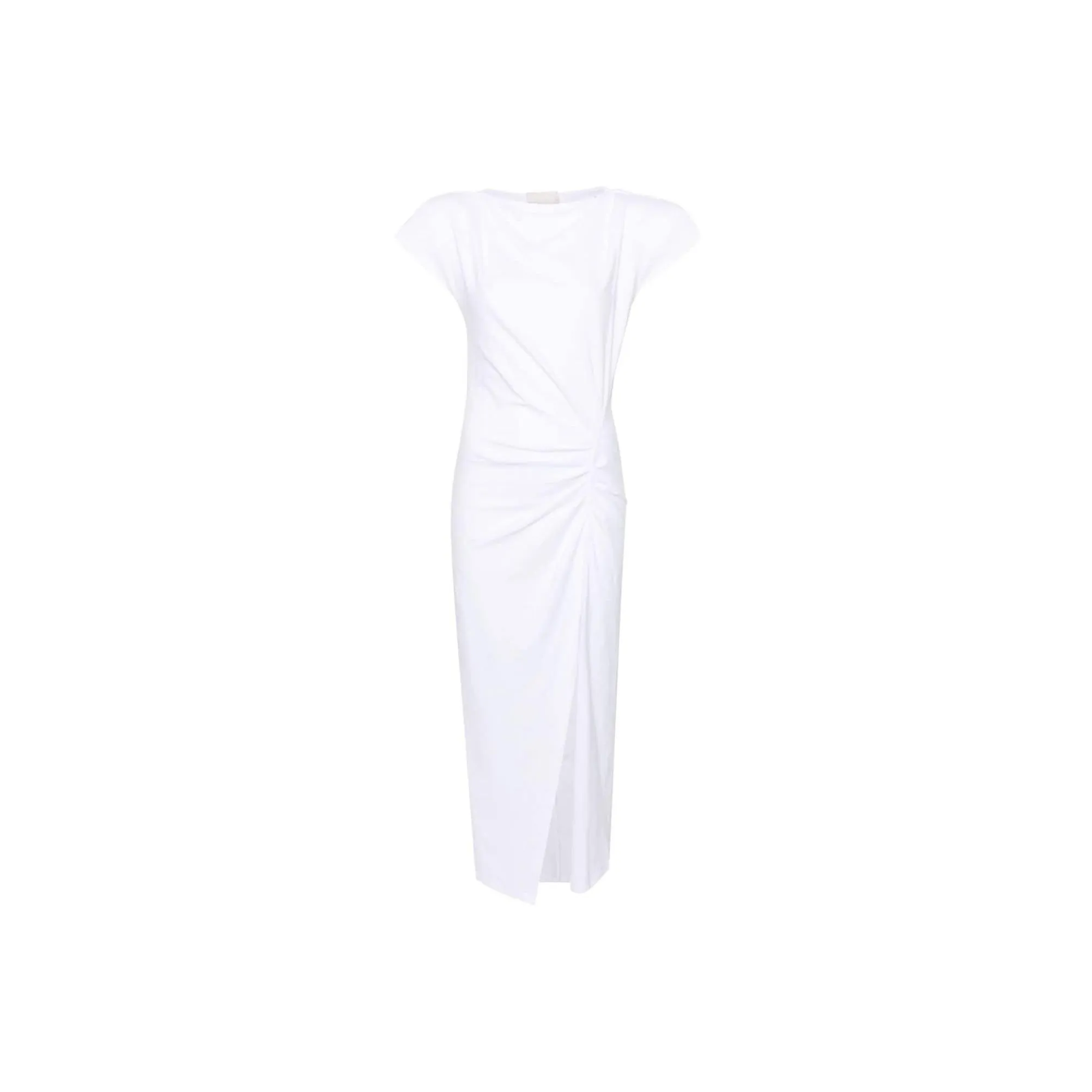 ISABEL MARANT Nadela Ruched Detailed Midi Dress