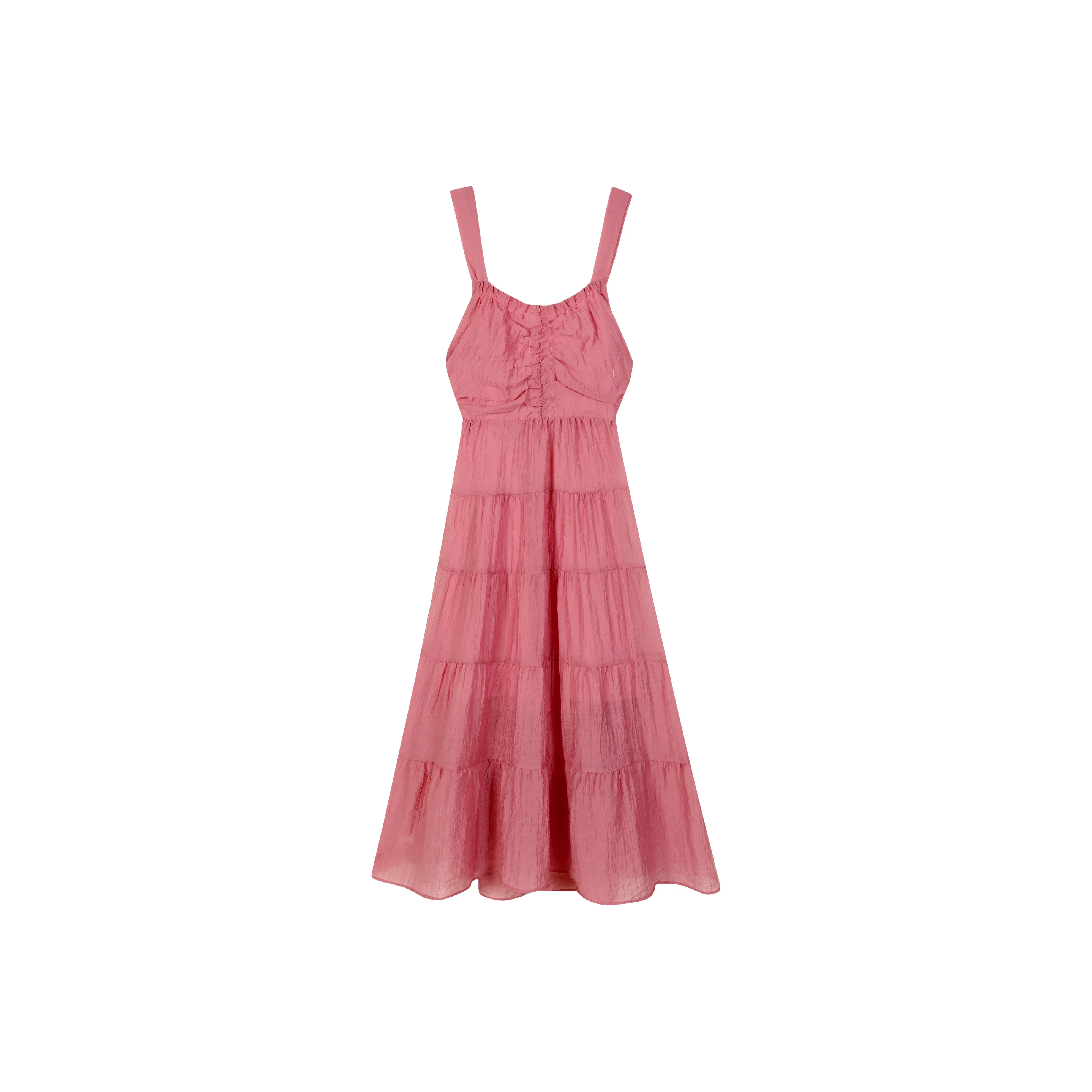 EIDOLON GRAIN Без рукавов Платье Женское Красное