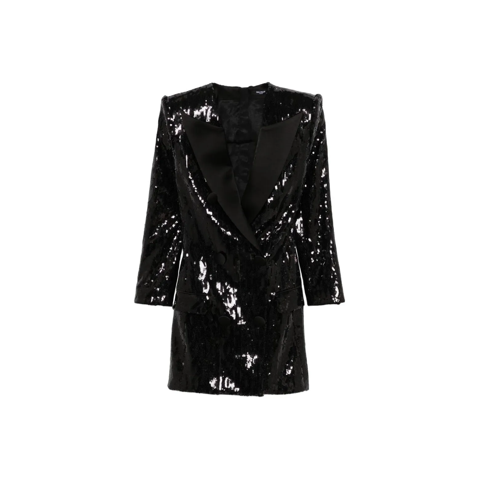 BALMAIN Sequinned Mini Dress