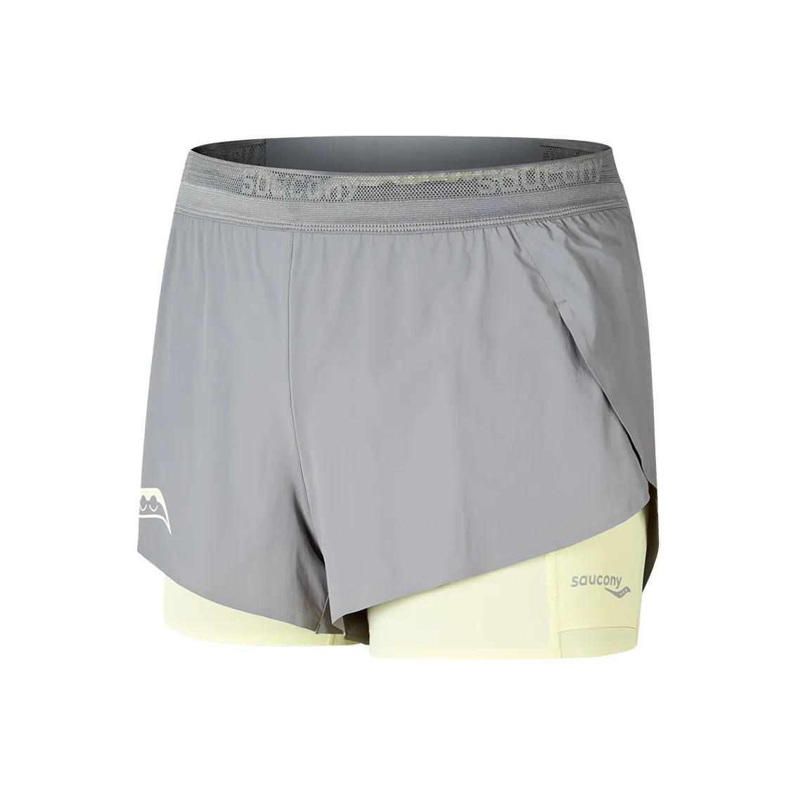 Saucony SS25 Повседневные шорты Женские Каменно-серый
