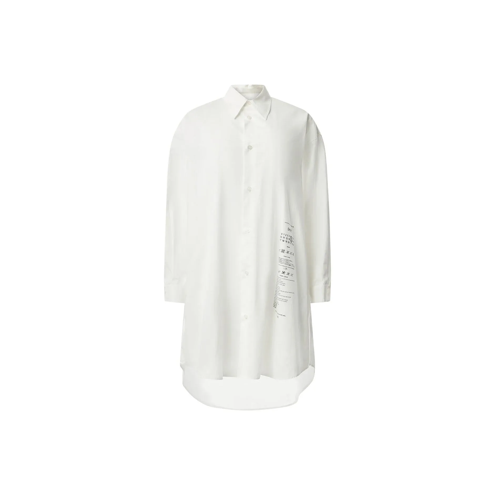 MM6 Maison Margiela Numbers motif Shirt Dress