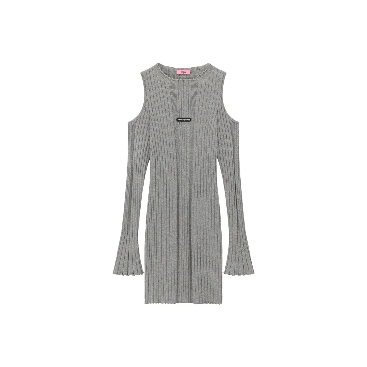 CHUU Длинное платье с длинными рукавами женское