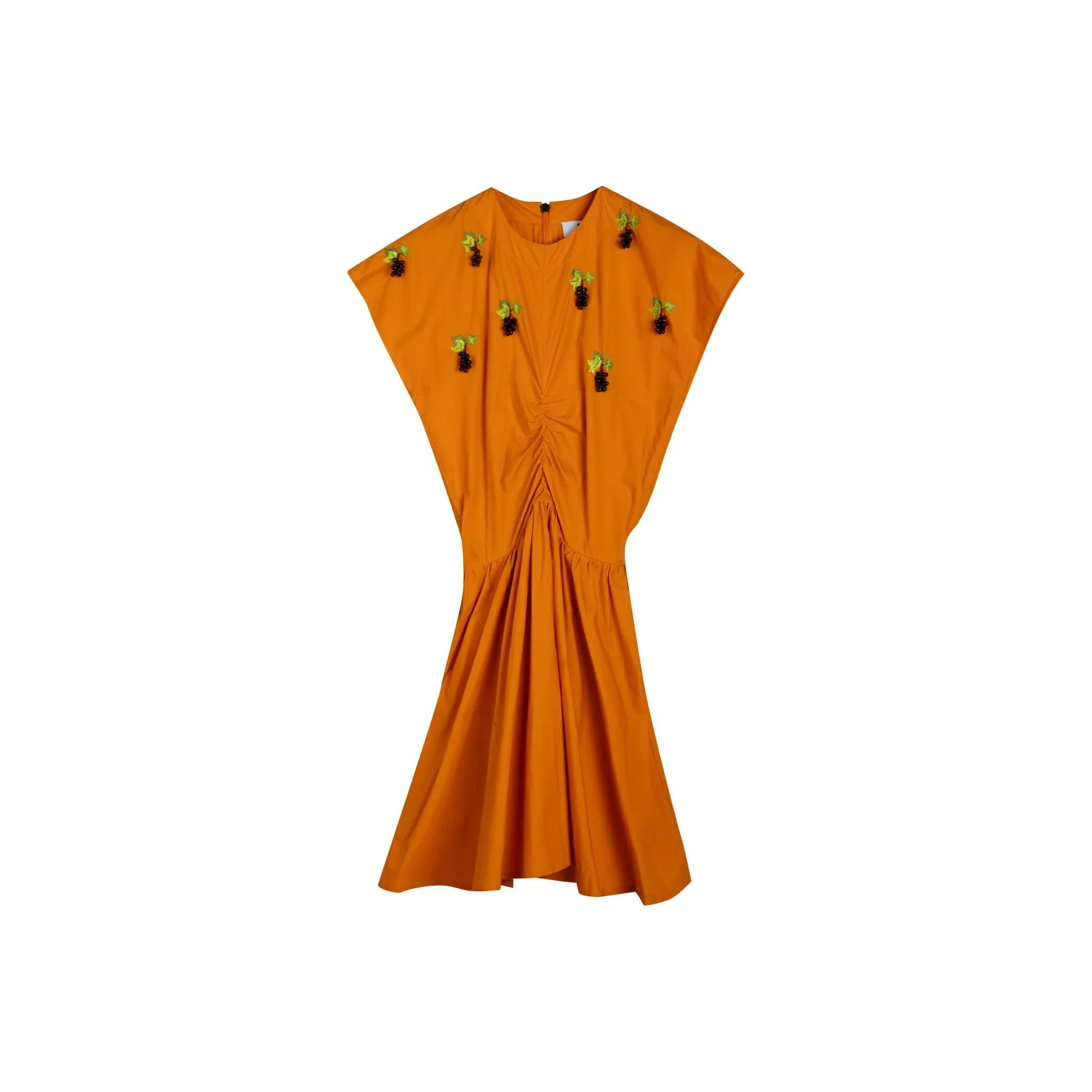 MSGM Short Sleeved Dresses Women's Orange