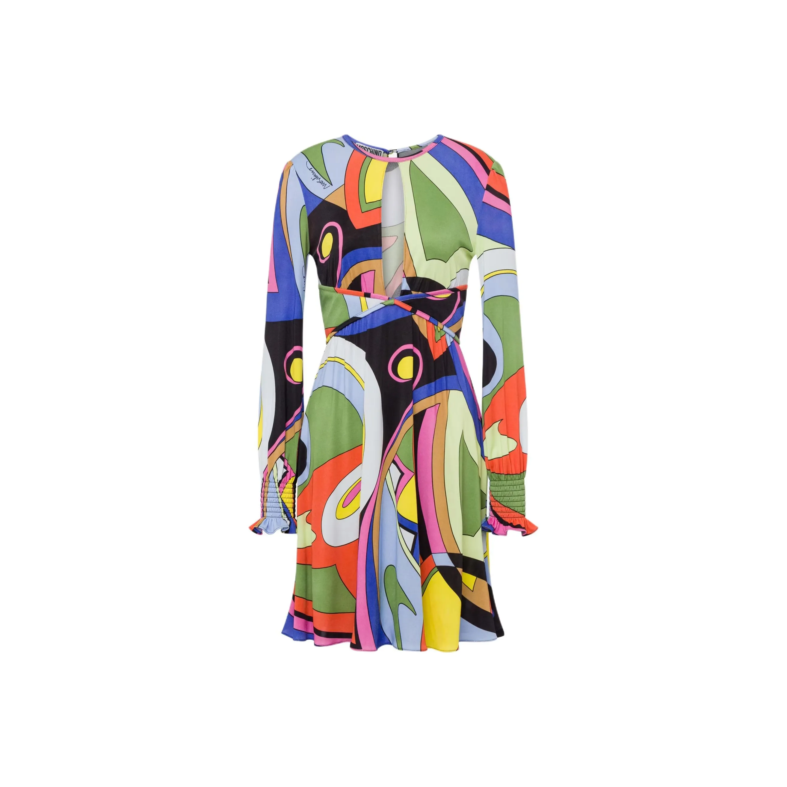MOSCHINO Graphic print Mini Dress