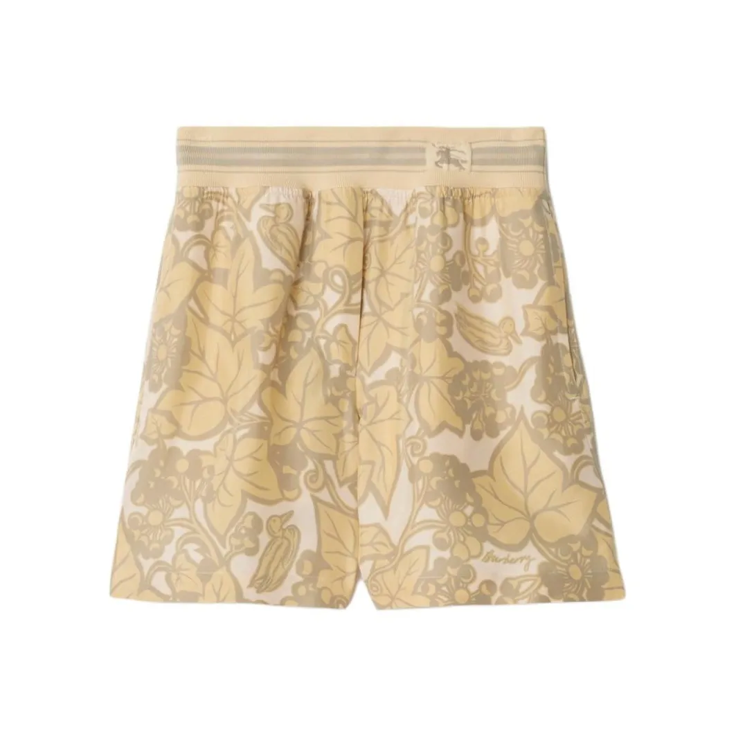 Burberry Повседневные шорты Женские льняная ткань