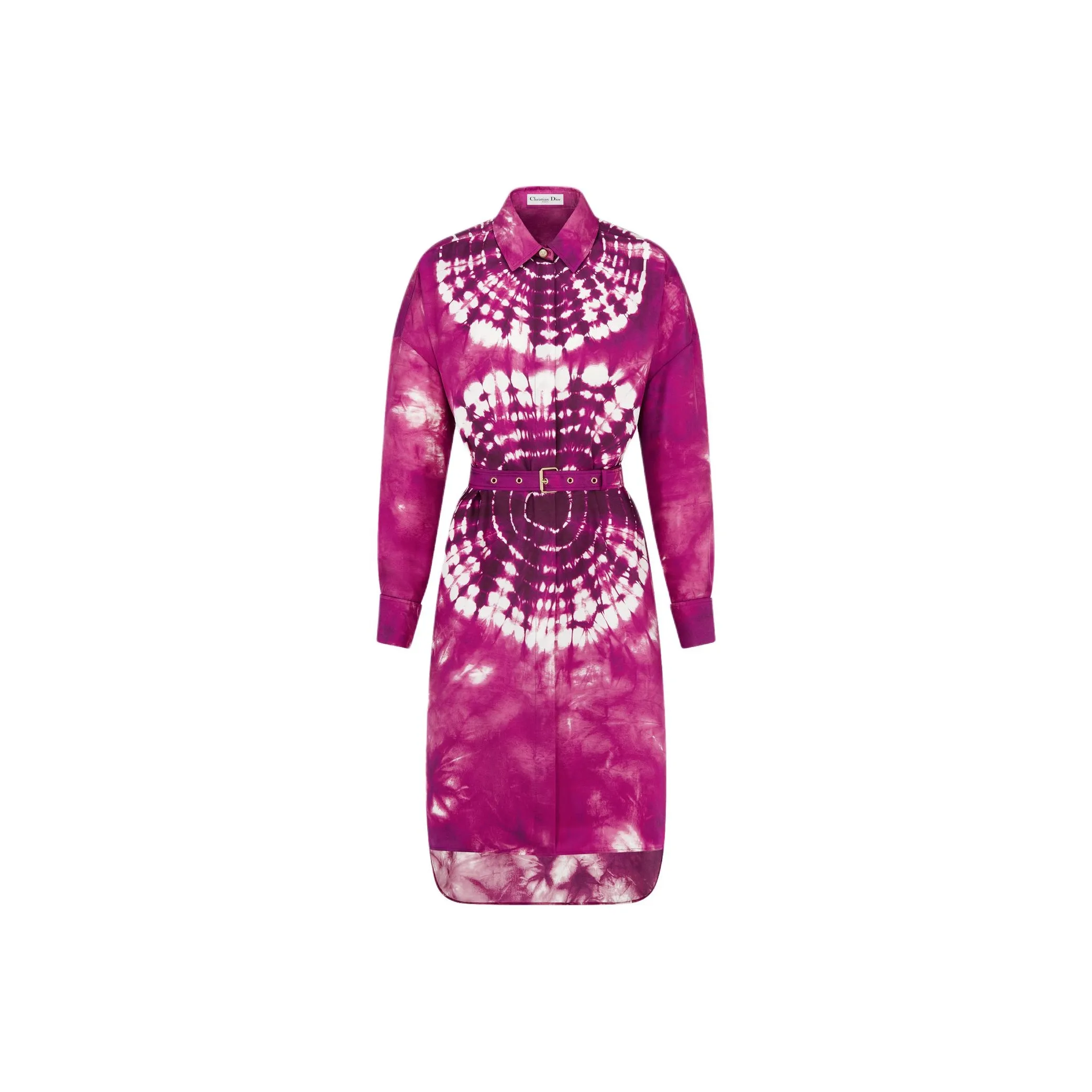 DIOR Long Sleeved Dresses Women's Purple
