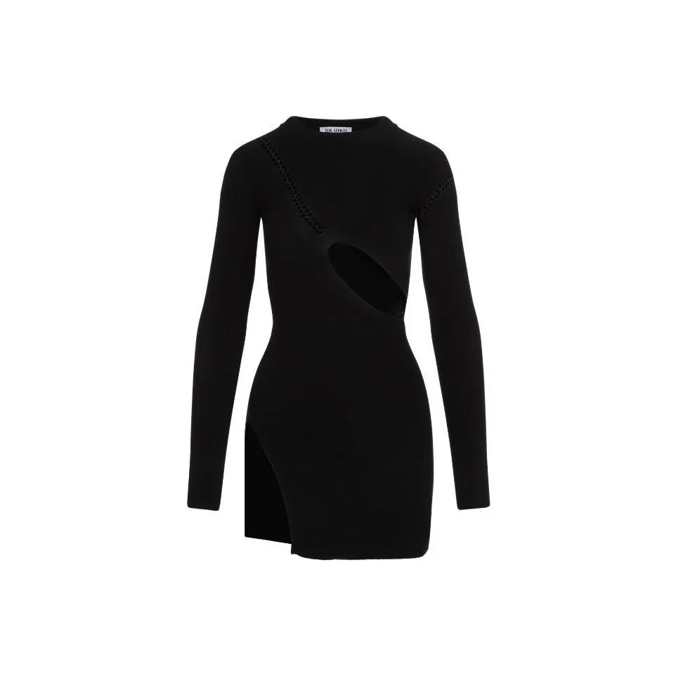 The Attico Cut Out Detailed Mini Dress