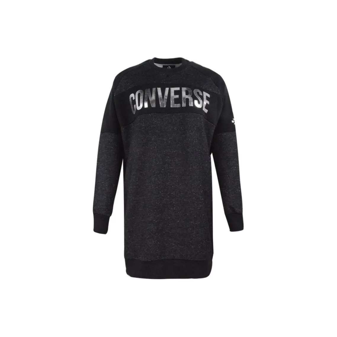Converse Lurex Dress Long Sleeved Dresses Women's Ink Black