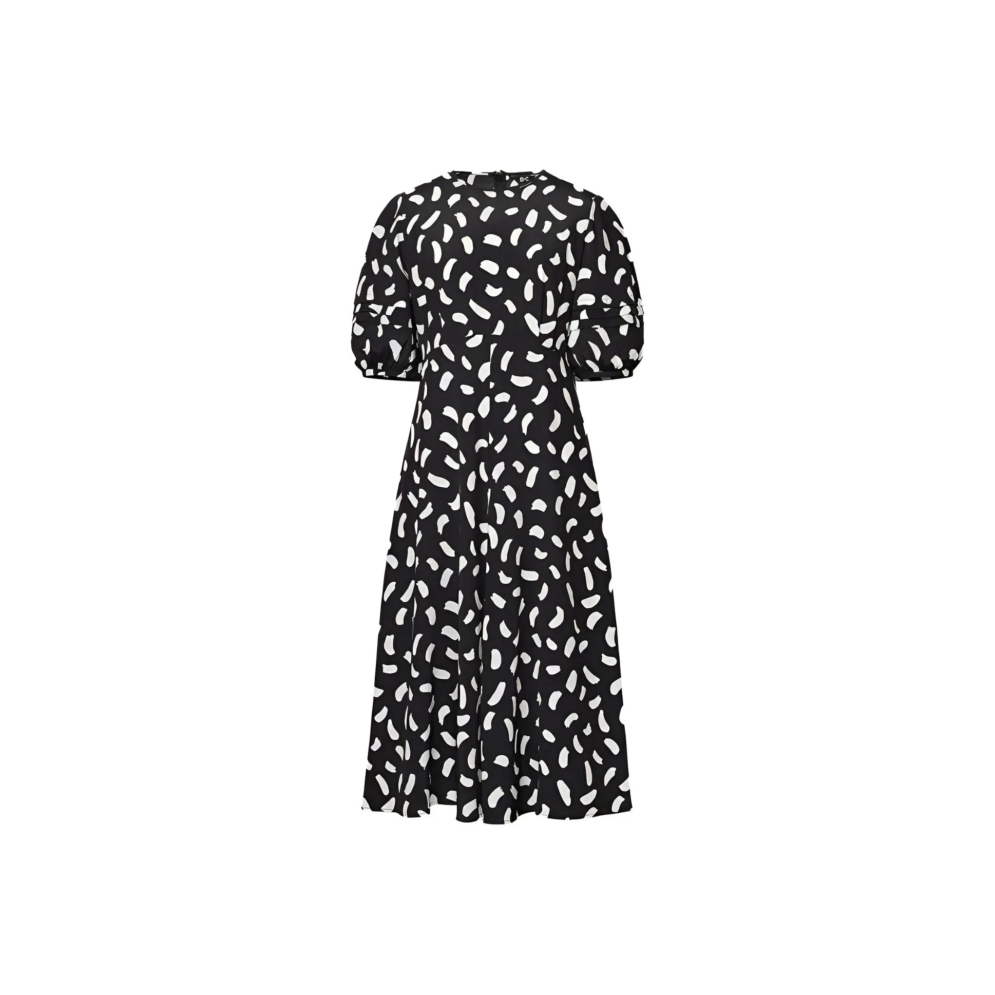 UNIQLO X Clare Waight Keller Co Бренд Коллекция Короткий Рукав Платье Женское