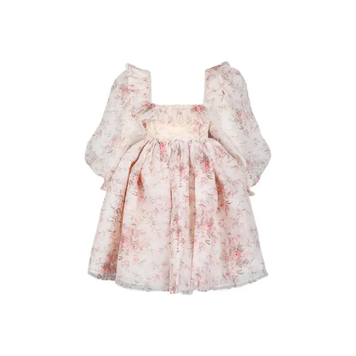 Selkie Long Sleeved Dresses Women's Pink