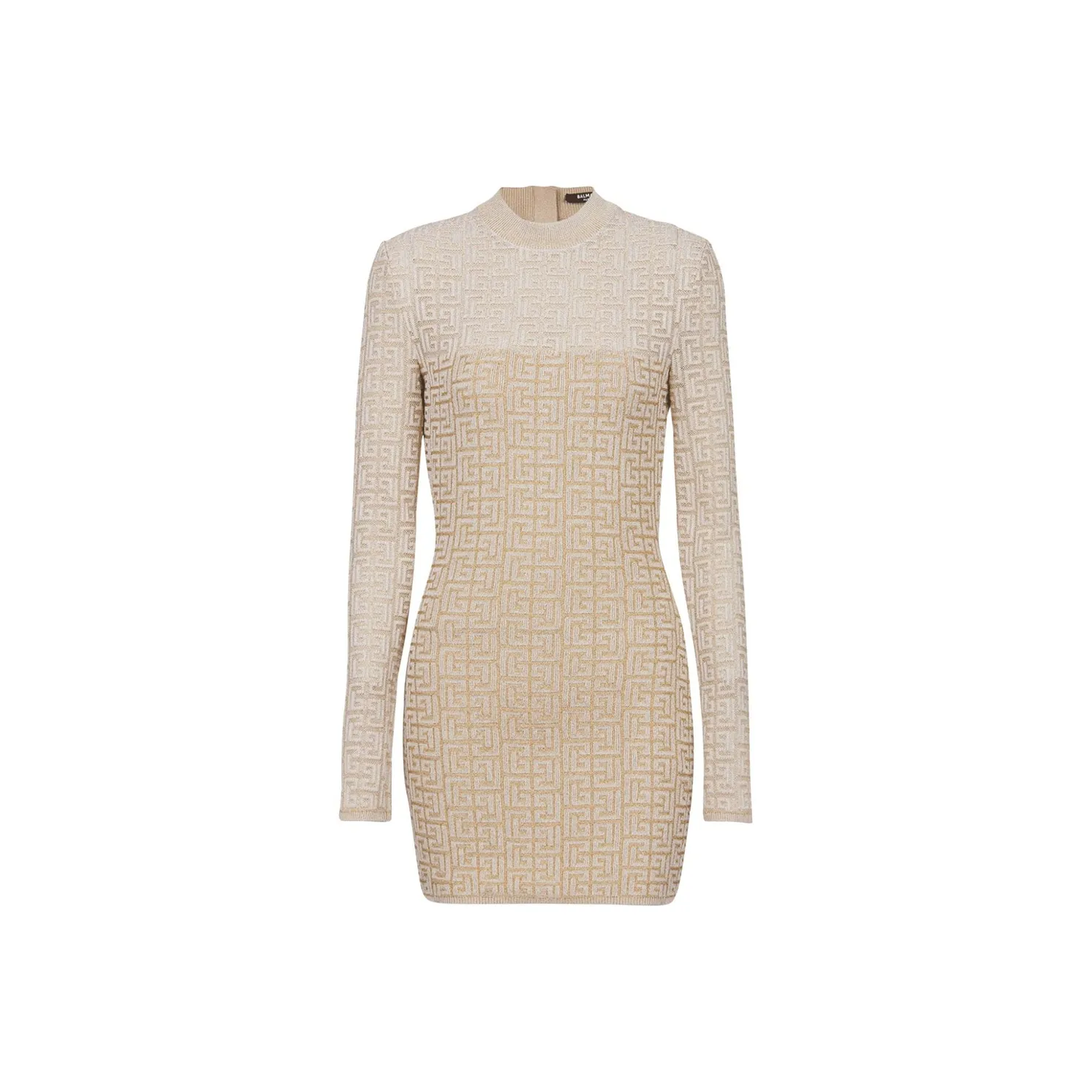 BALMAIN Pb Labyrinth Knit Dress