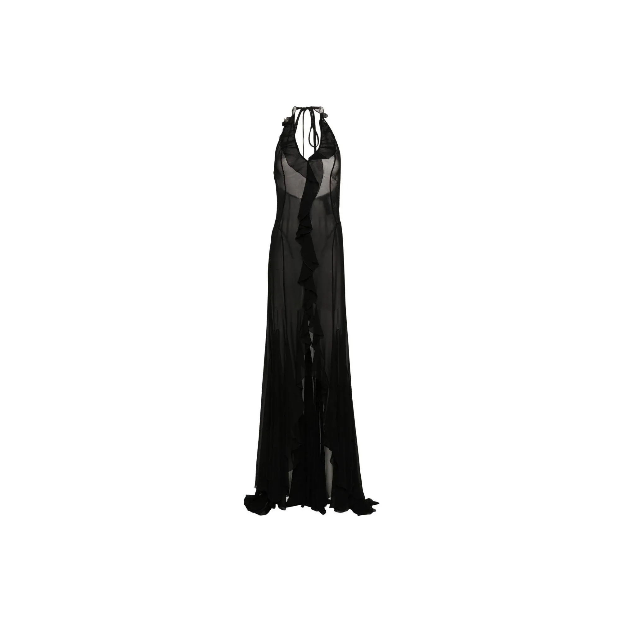 Misbhv Chiffon Sheer Maxi Dress