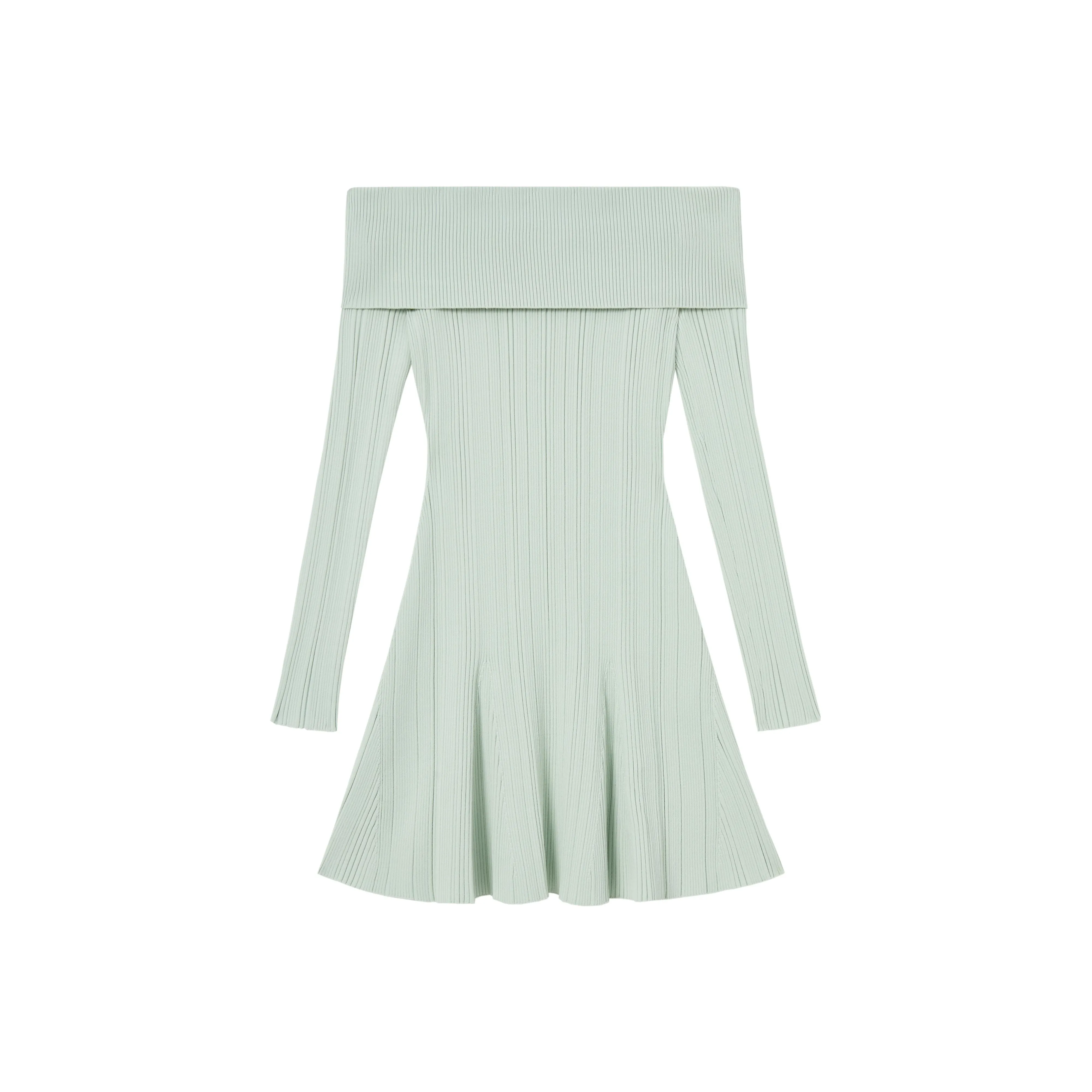 Self portrait Long Sleeved Dresses Women's Mint Green