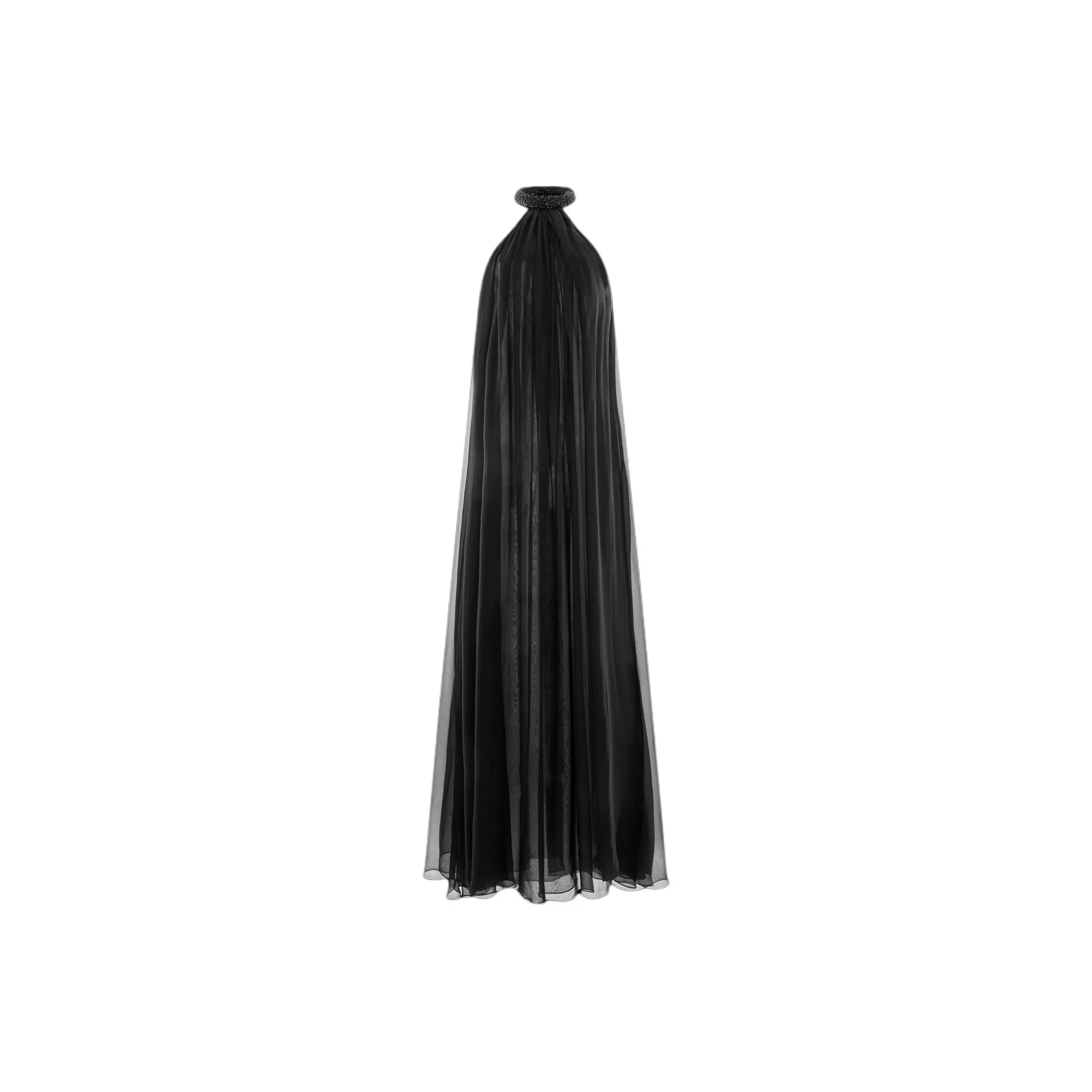 TOM FORD Halterneck Crystal-Embellished Maxi Dress