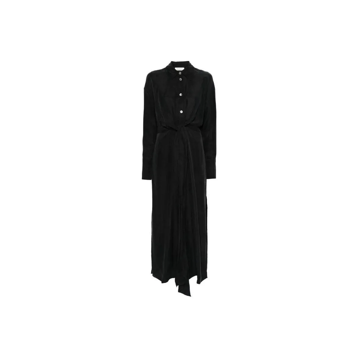 RODEBJER Textured Twill Maxi Dress