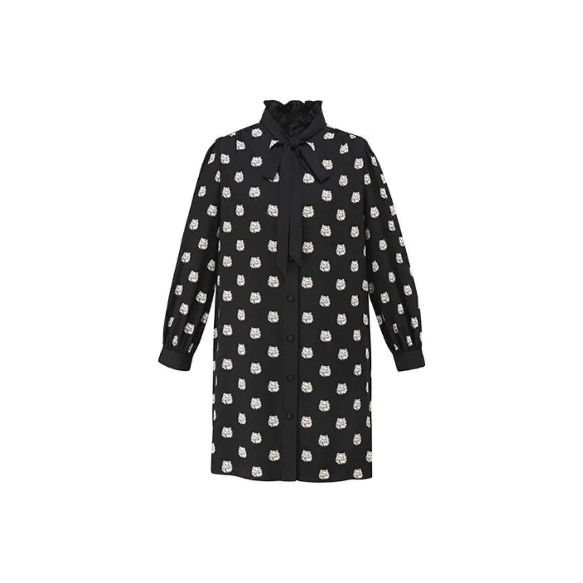 Kate Spade Long Sleeved Dress Women's Black