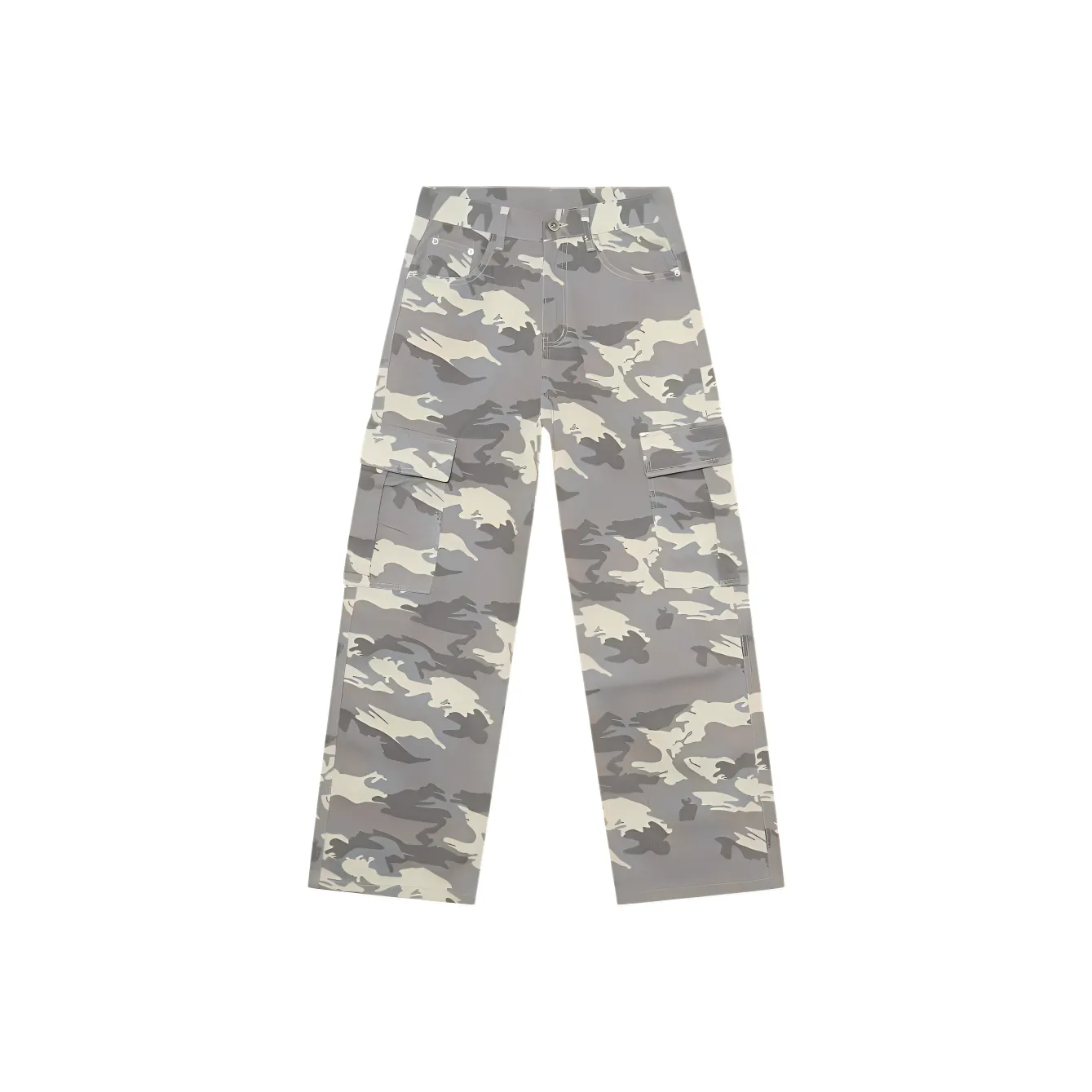 Мед Брюки карго Унисекс Камуфляж