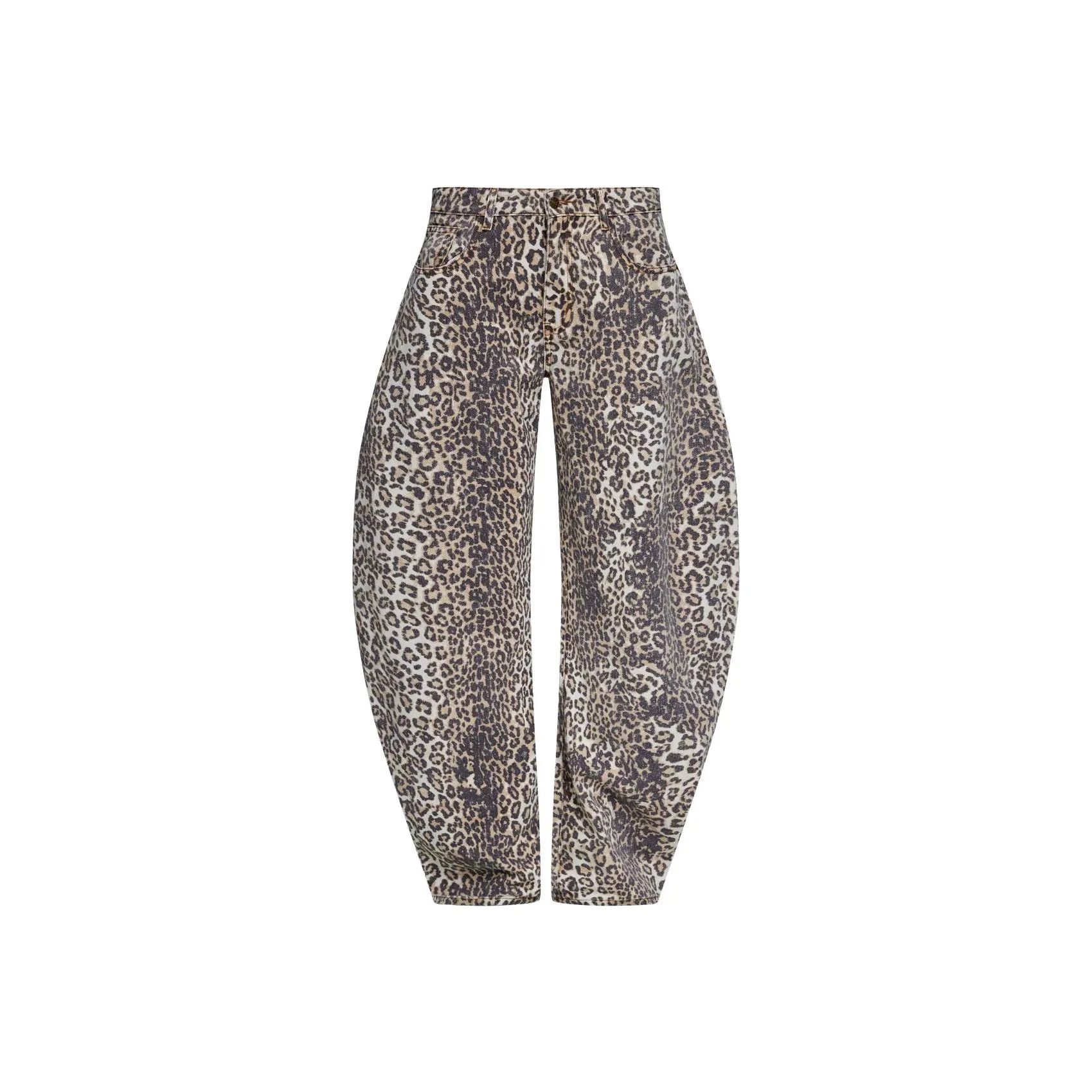 Lioness Джинсы Женские Леопардовый принт