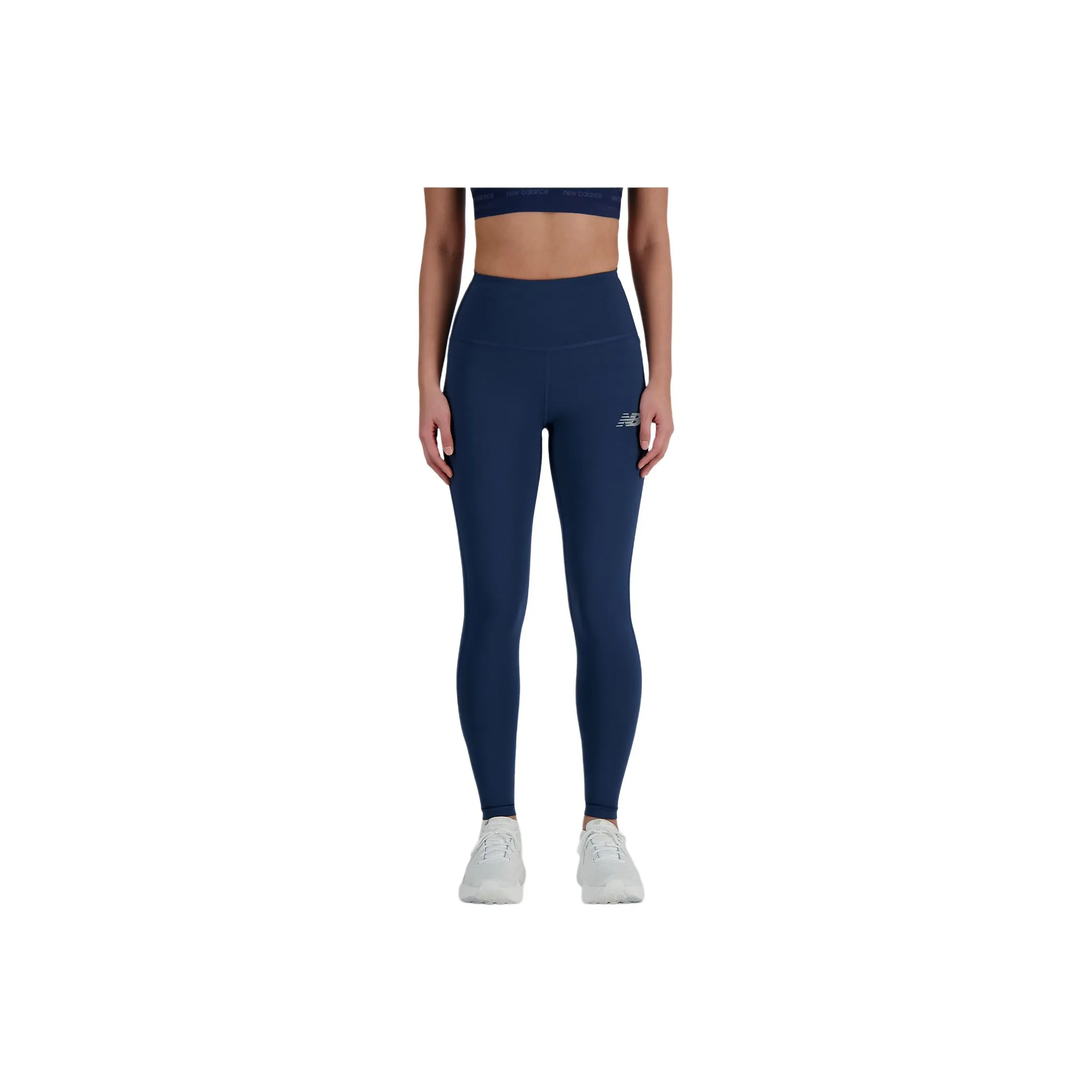 New Balance Sleek High Rise Legging 27' Leggings Women's Blue