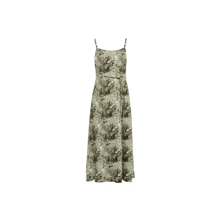 MEIYANG Slip Dress Women's Green