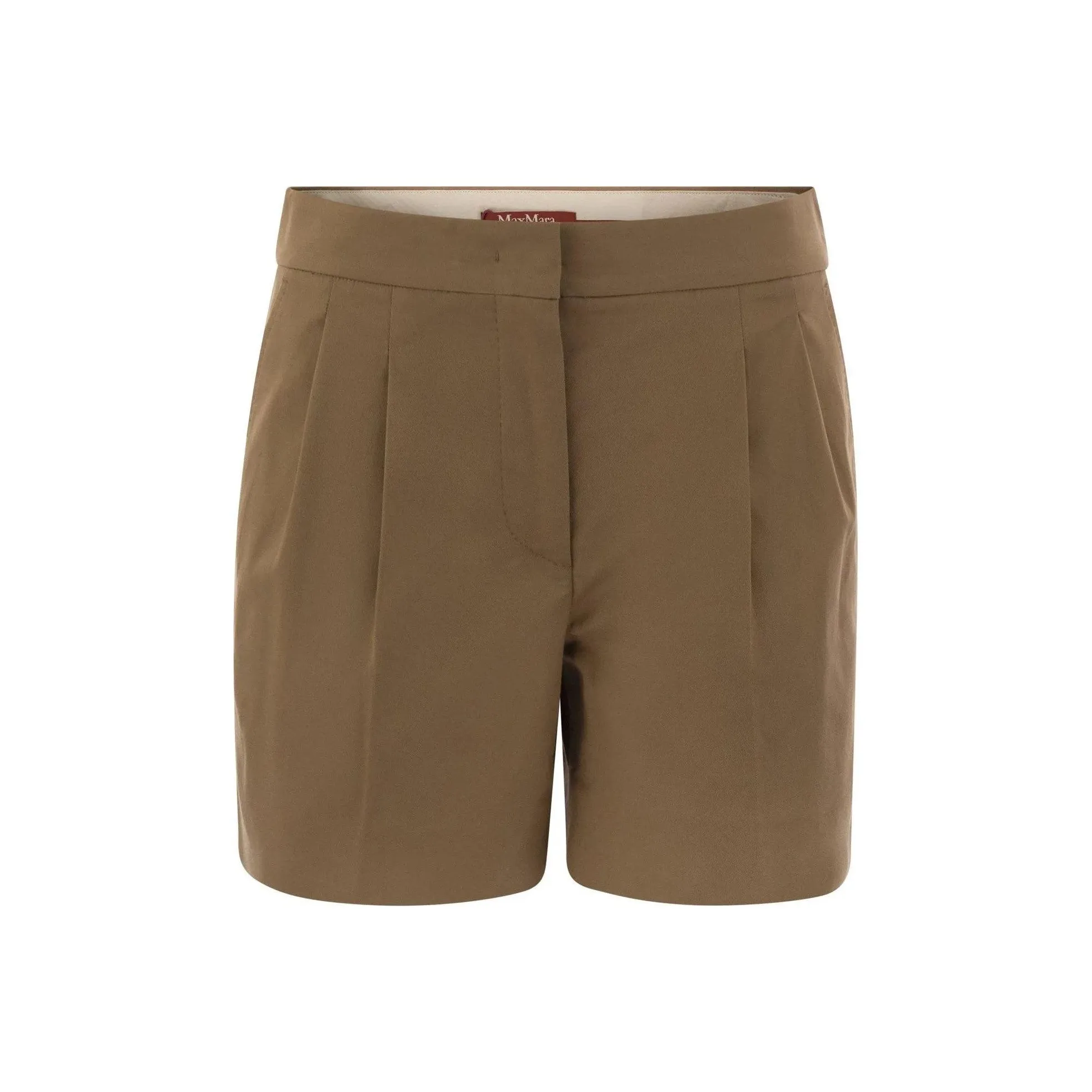 MaxMara Studio Повседневные шорты Женские Светлый Умбра