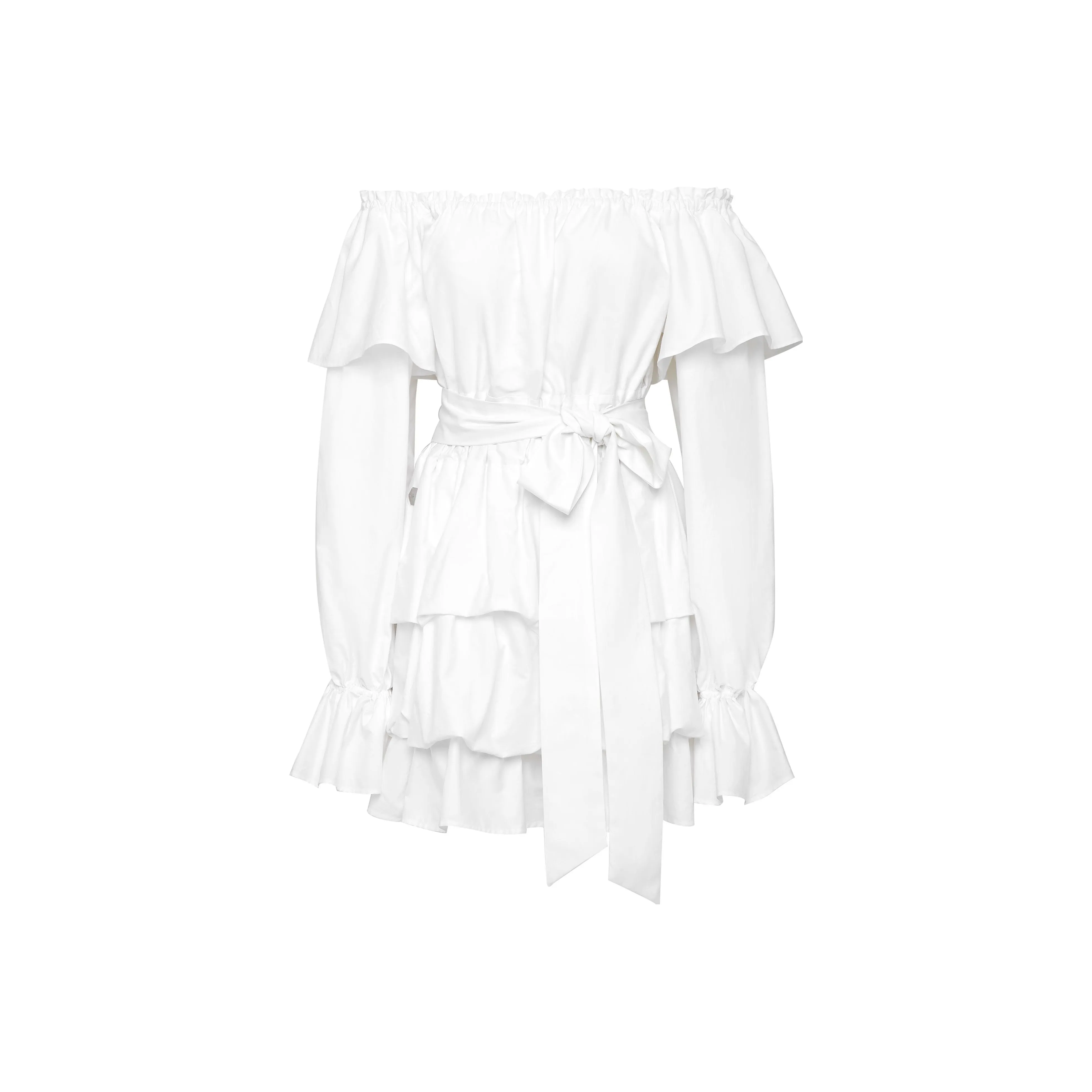 PHILIPP PLEIN Tiered Mini Dress