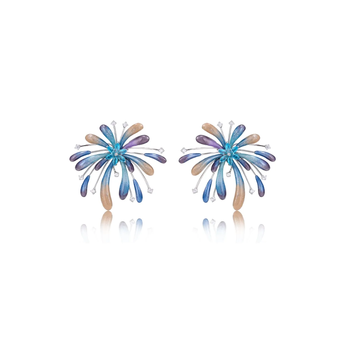 Серьги VAN GOGH Copper женские