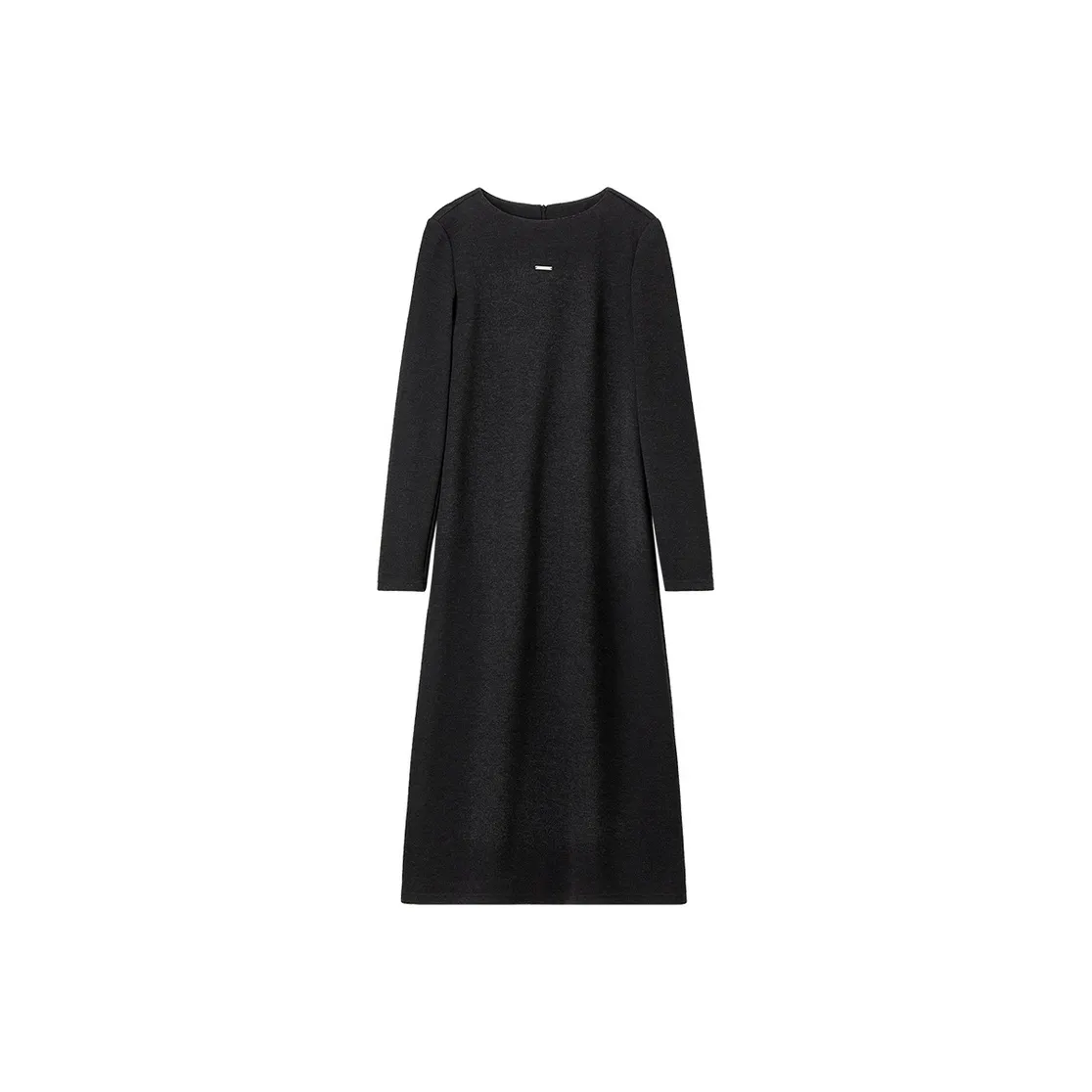 SENTUBILA Длинное платье с длинными рукавами женское угольно-серый