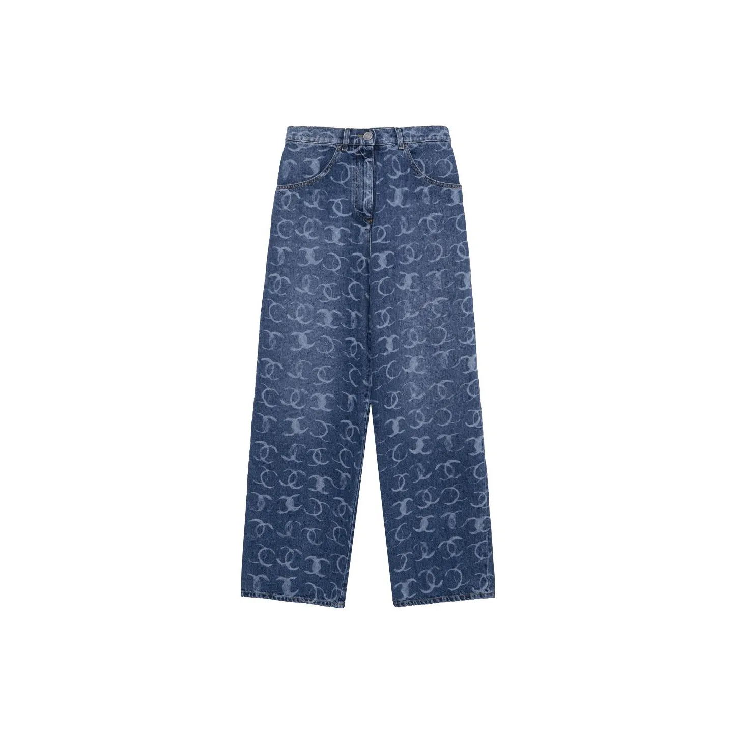 CHANEL Jeans Women's Blue
