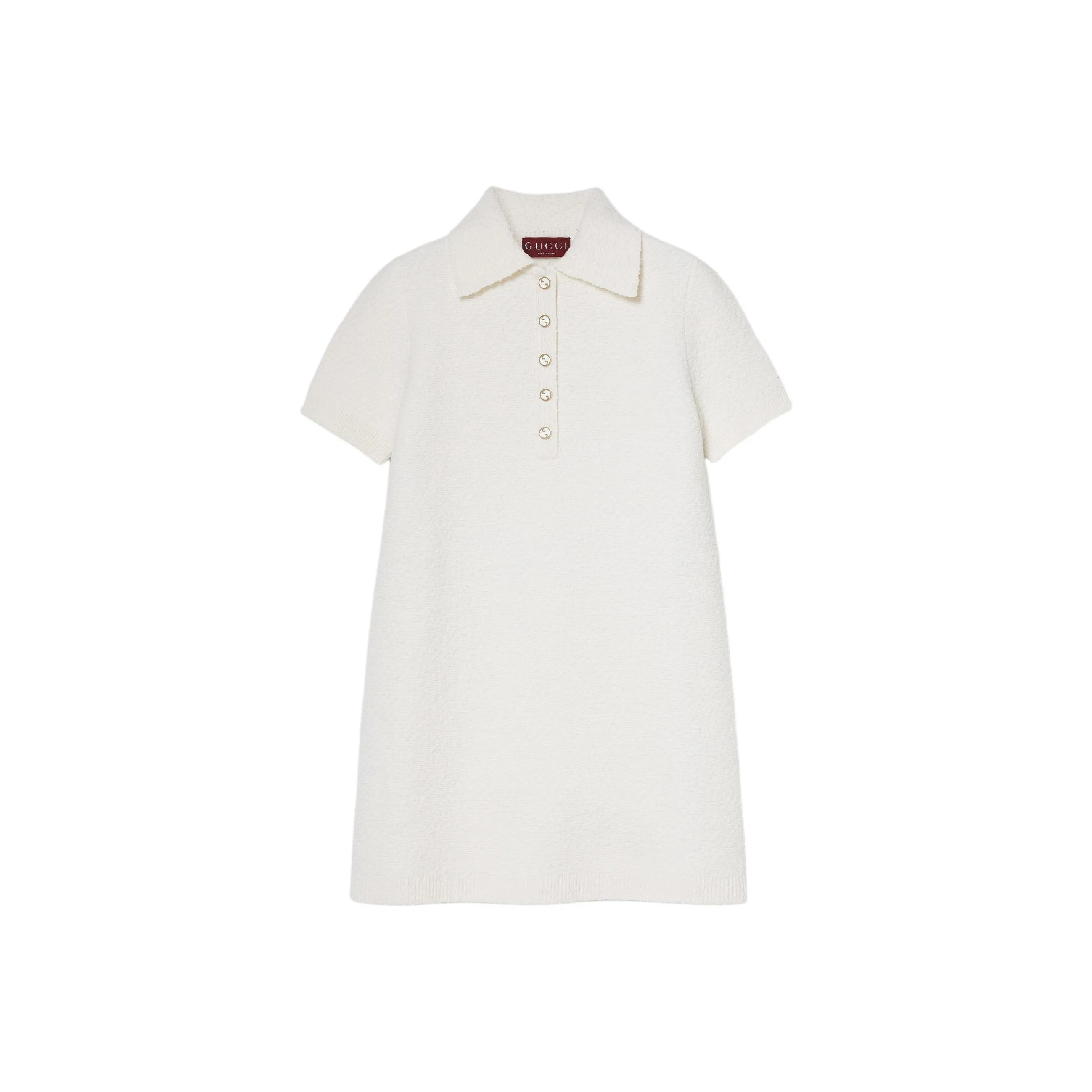 GUCCI Collared Button Detailed Dress