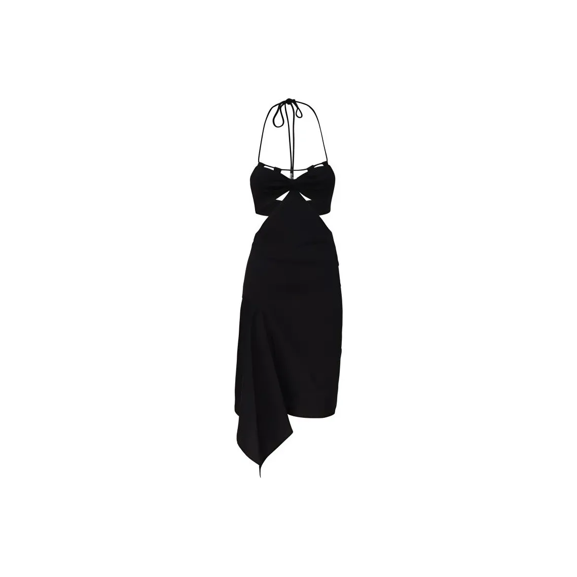 PINKO American Pie Cut Out Sleeveless Dress