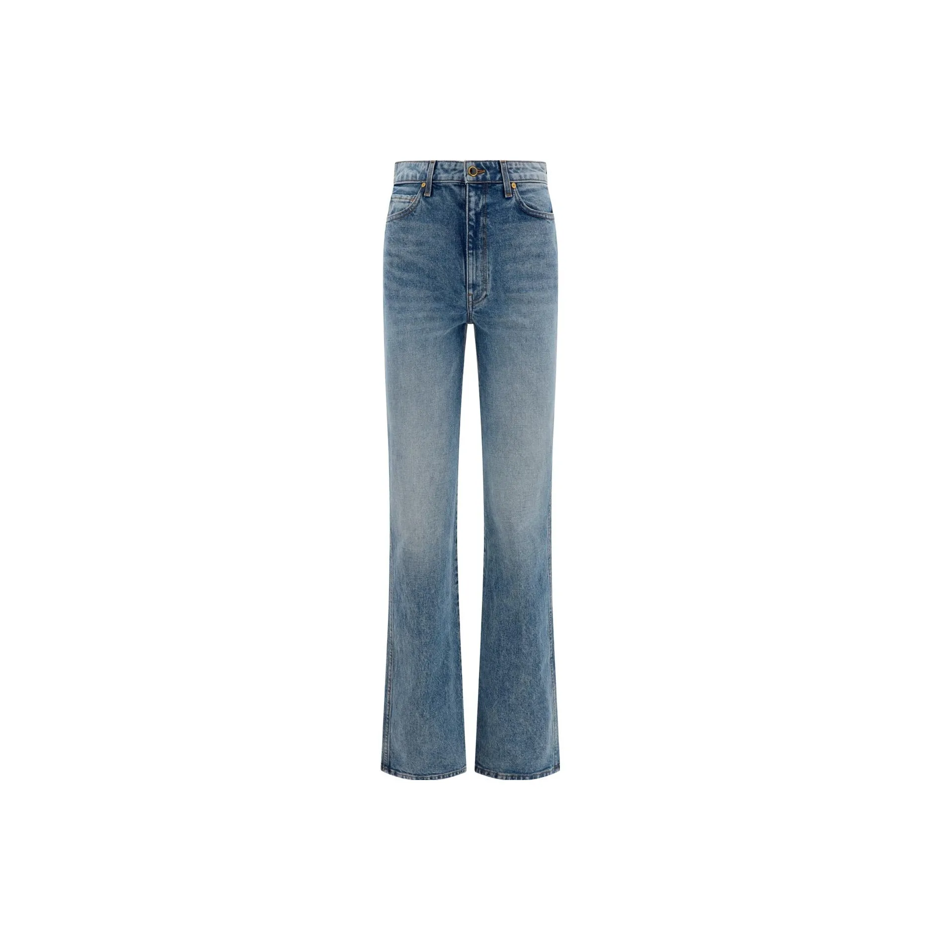 KHAITE Danielle Straight Leg Jeans