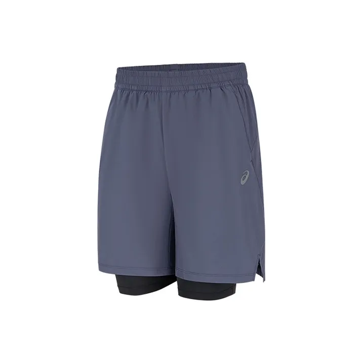 Asics Спортивные шорты Мужские Темно-синие