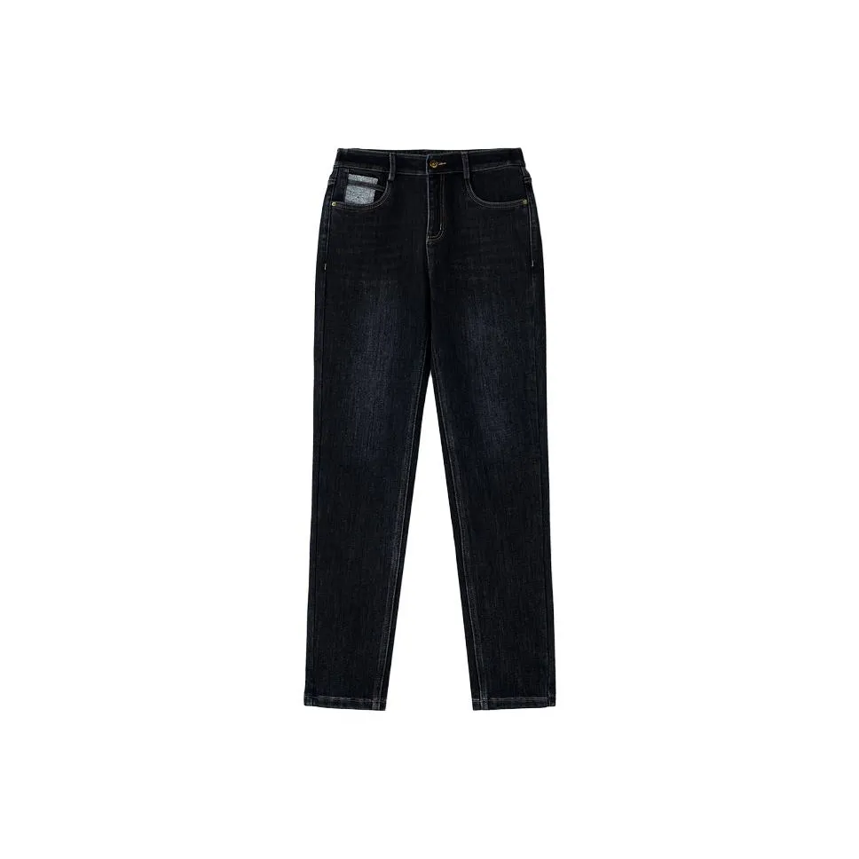 YINER GoodLand Jeans Women's Navy Blue